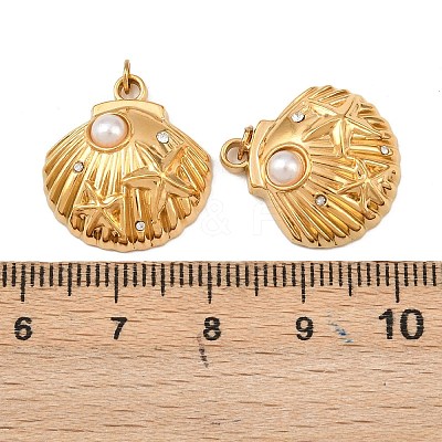 304 Stainless Steel Pendants STAS-H244-05G-1