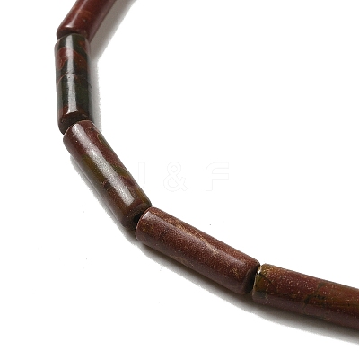 Natural Polychrome Jasper/Picasso Stone/Picasso Jasper Beads Strands G-D464-36-1