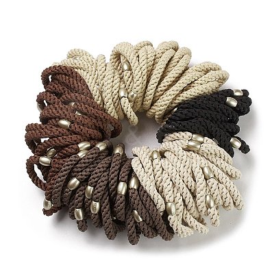 Nylon Elastic Hair Ties OHAR-G015-09-1
