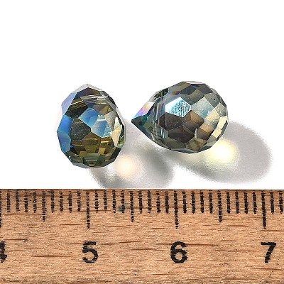 Transparent Glass Charms X1-GLAA-P070-A02-1