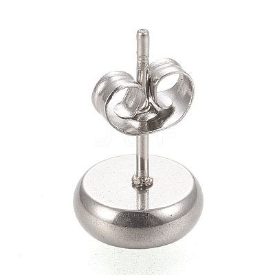 Non-Tarnish 304 Stainless Steel Stud Earring Settings STAS-K202-05B-P-1