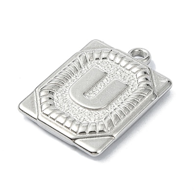 Anti-Tarnish 304 Stainless Steel Pendants STAS-U033-01P-U-1