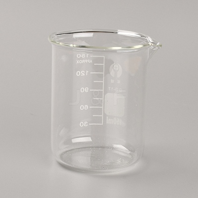 Glass Beaker Measuring Cups LS-TOOL-WH0128-37D-1