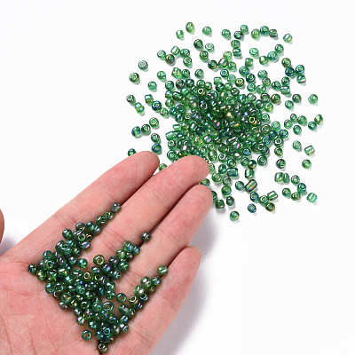 6/0 Round Glass Seed Beads SEED-US0003-4mm-167-1