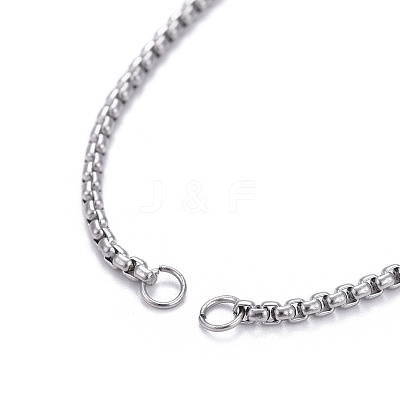 Tarnish Resistant 304 Stainless Steel Slider Bracelet/Bolo Bracelets Making MAK-L024-01P-1