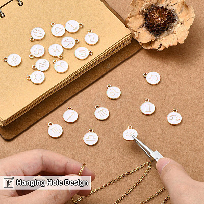 Alloy Enamel Pendants ENAM-YW0001-100-1