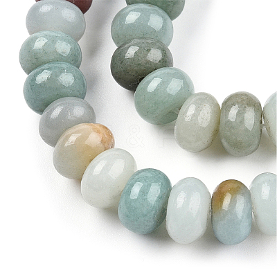 2 Strands Natural Flower Amazonite Beads Strands G-PA0001-86-1