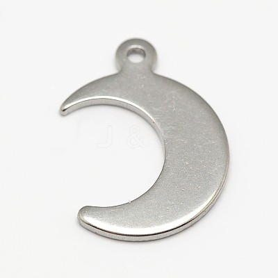 Tarnish Resistant 304 Stainless Steel Charms STAS-M037-09-1