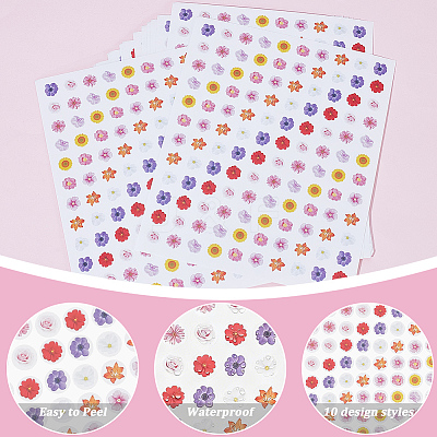 Paper Stickers DIY-SP0007-43D-1
