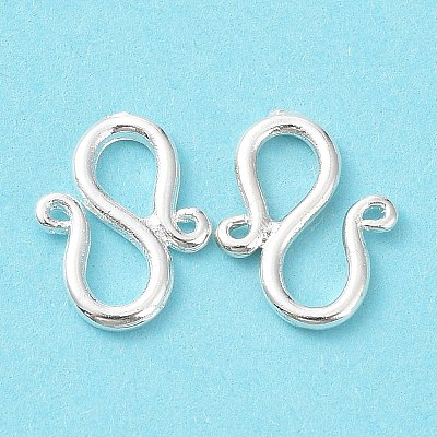 Brass S-Hook Clasps KK-R149-05S-1