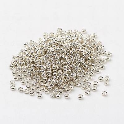 FGB 8/0 Grade A Round Glass Seed Beads SEED-N002-C-0563-1