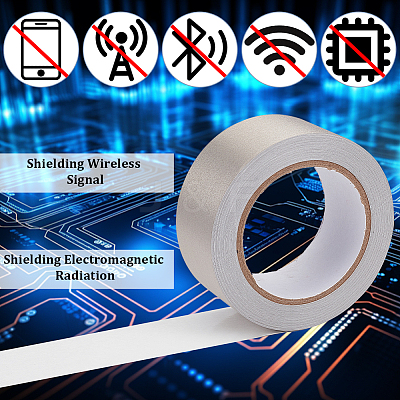 Single Sided Conductive Cloth Tape DIY-WH0504-188C-1
