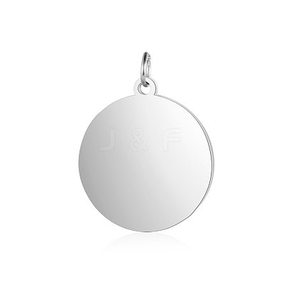 Anti-Tarnish 304 Stainless Steel Pendants STAS-I311-33G-P-1