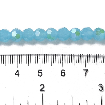 Imitation Jade Glass Beads Strands EGLA-A035-J6mm-L04-1