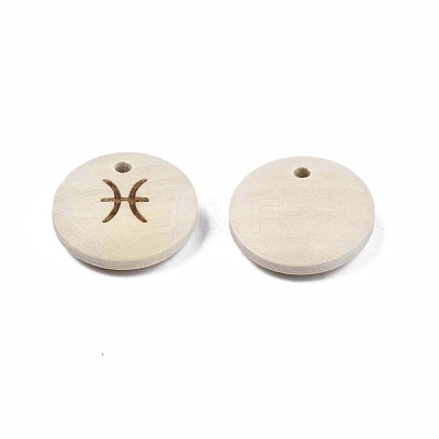 Laser Out Wood Pendants WOOD-S053-51I-1