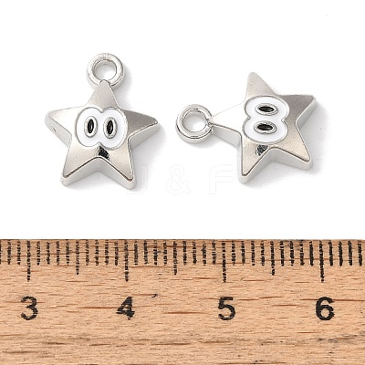 Rack Plating Alloy Charms FIND-I039-017P-03-1