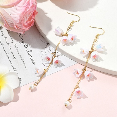 Brass Hoop Earring EJEW-YW00004-1