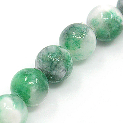 Natural Persian Jade Beads Strands G-D434-4mm-M-1