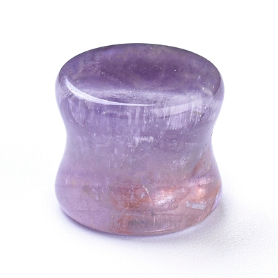 Natural Amethyst or Rose Quartz Beads G-L533-52-1