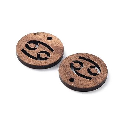 Walnut Wood Laser Cut Pendants WOOD-Q051-06I-1