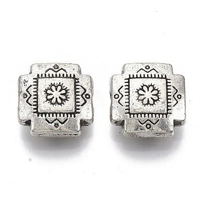 Tibetan Style Alloy Beads TIBE-S320-130AS-LF-1