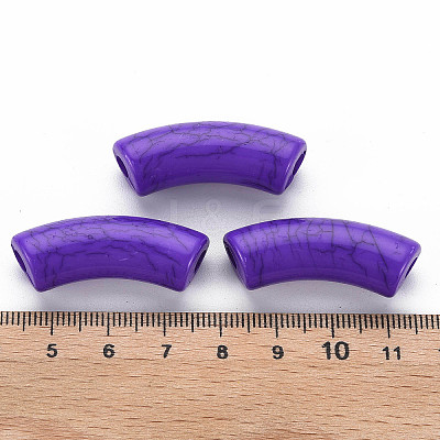 Opaque Crackle Acrylic Beads LS-MACR-S372-001N-004-1