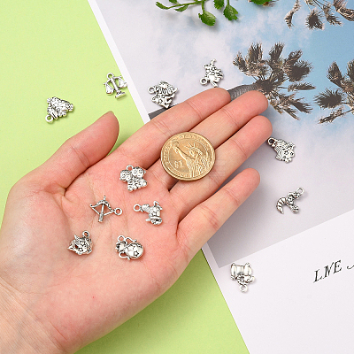 Zinc Alloy Charms PALLOY-CJ0001-100-1