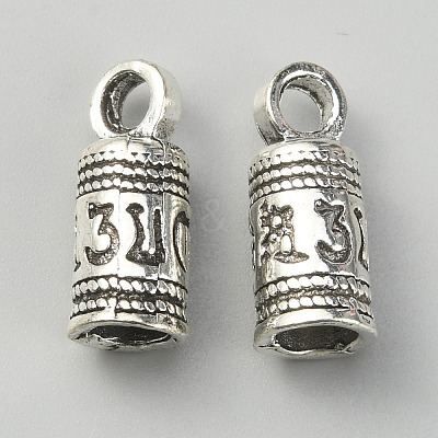 Zinc Alloy Cord End FIND-WH0144-86E-AS-1