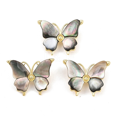 Brass Shell Brooch JEWB-C047-02G-02-1
