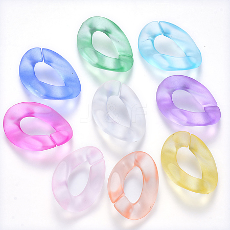 Transparent Acrylic Linking Rings X-OACR-S036-001B-K-1