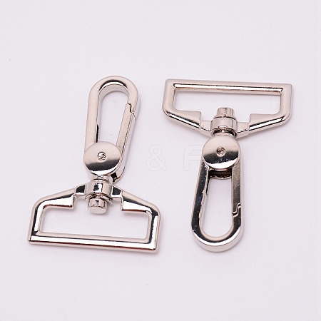 Alloy Swivel Clasps PALLOY-WH0076-40P-02-1