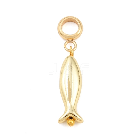 Brass European Dangle Charms PALLOY-JF04487-1