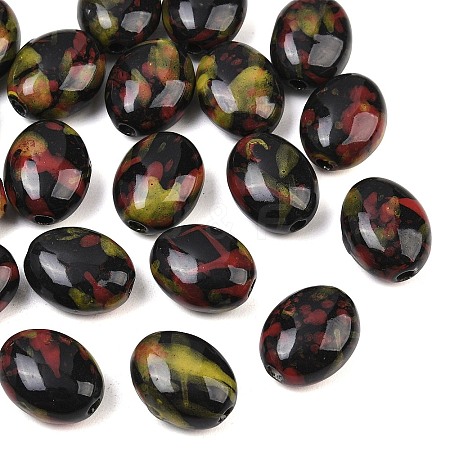 Handmade Porcelain Beads X-PORC-S496-P06-1