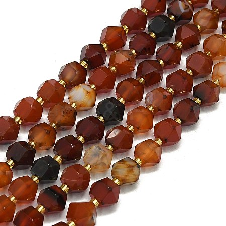 Natural Agate Beads Strand G-I376-A41-01-1