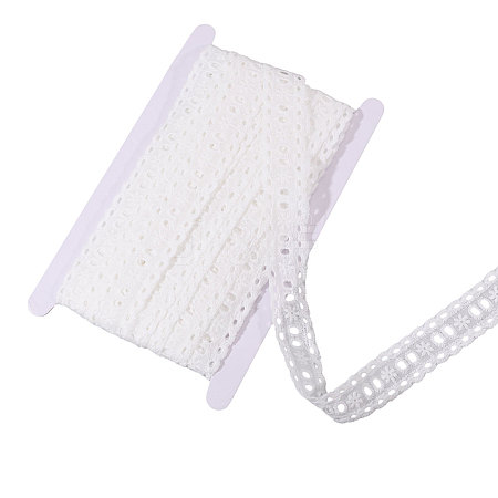 Flower Pattern Cotton Embroidery Lace Ribbon OCOR-CA0001-38B-1