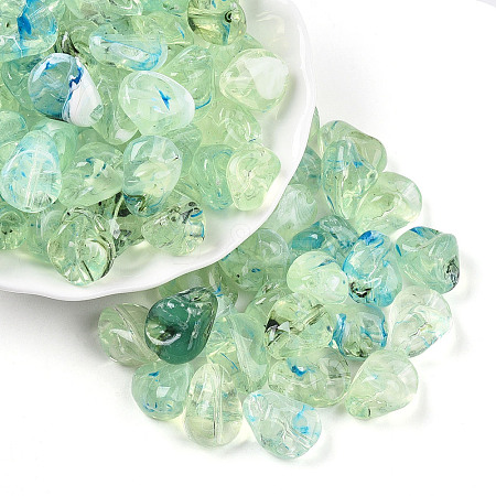 Transparent Acrylic Beads TACR-T028-44I-1