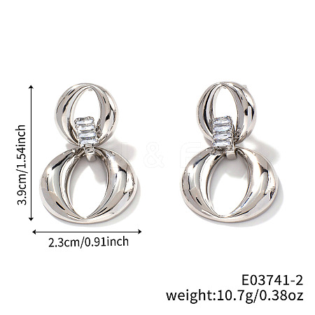 Trendy European and American Style Fashion Earrings UN8213-2-1