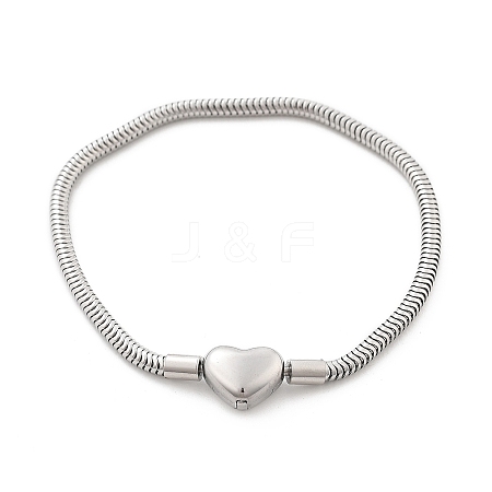 304 Stainless Steel Bracelets BJEW-M079-01P-05-1