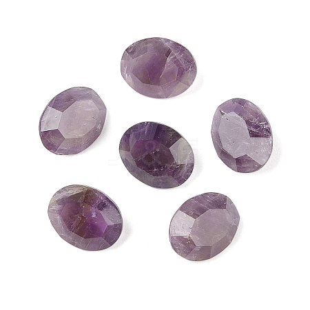 Natural Amethyst Cabochons G-C146-02E-1