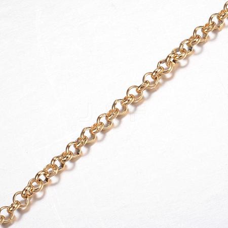 Ion Plating(IP) 304 Stainless Steel Rolo Chains CHS-H007-50G-1