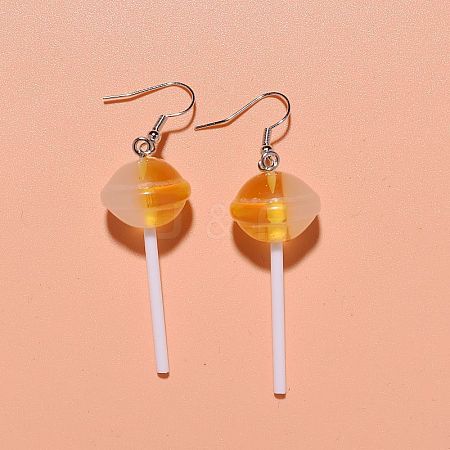 Resin Dangle Earrings FS-WGCA9A3-04-1