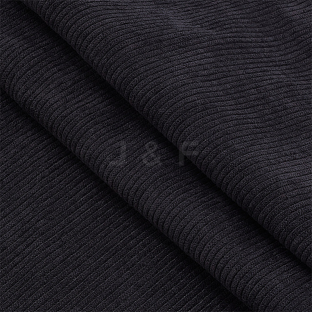 Corduroy Kintted Rib Fabric DIY-WH0491-68C-1