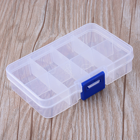 8 Compartments Polypropylene(PP) Bead Storage Containers X-CON-R007-01-1