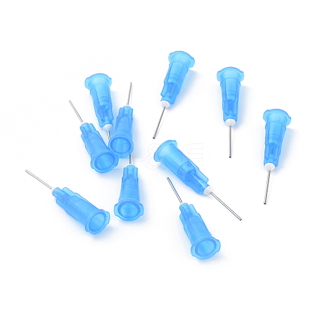 Plastic Fluid Precision Blunt Needle Dispense Tips TOOL-WH0117-19C-1