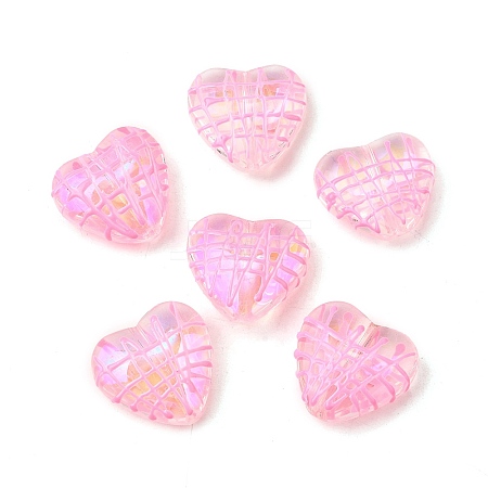 Transparent Glass Enamel Beads X1-GLAA-S388-01B-1