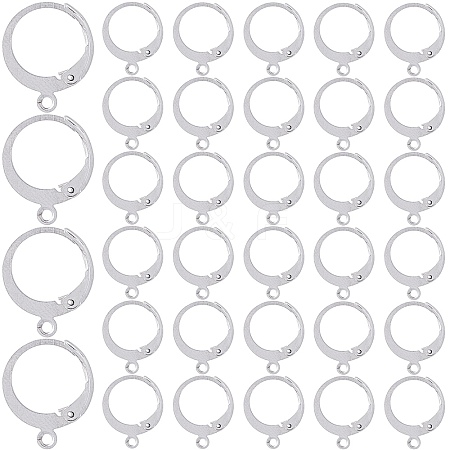 SOFPLATE 304 Stainless Steel Leverback Earring Findings STAS-SP0001-02B-1