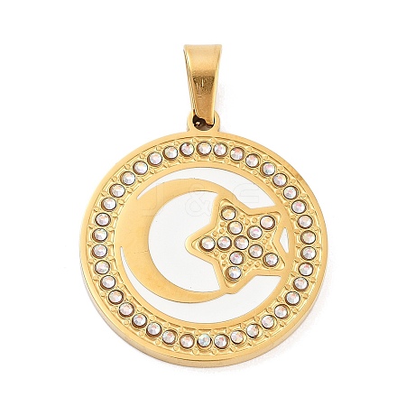 304 Stainless Steel Pendant LS-STAS-M062-01G-I-1