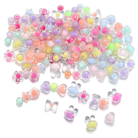 Tansparent Acrylic Beads PW-WGFE21F-01-1