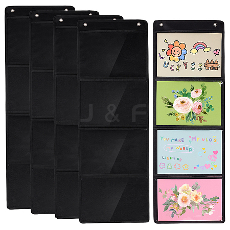 Cloth Hanging Storage Bags AJEW-WH0752-210G-1-1