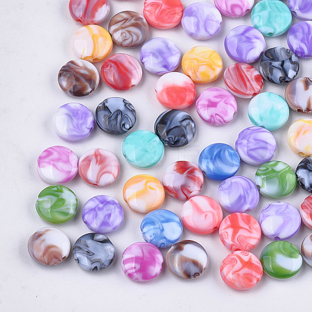 Acrylic Beads OACR-S031-02-1